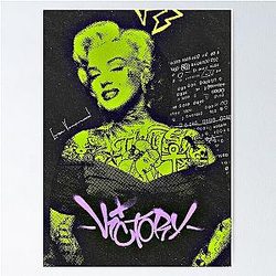 Marilyn Monroe Star Poster