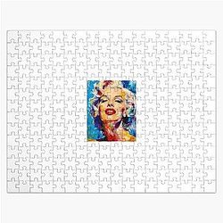 Artist James Carter Art Work Jigsaw Puzzle with Marilyn Monroe