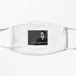 marilyn manson meme Flat Mask RB2709