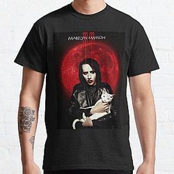 Meong-Marilyn manson Classic T-Shirt RB2709