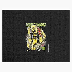 Marilyn Manson Classic T-Shirt Jigsaw Puzzle RB2709