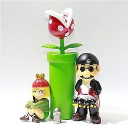 Super Mario Leon - The Professional Action PVC Figure cosplay