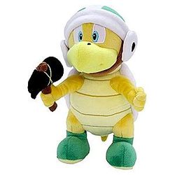 18 cm New Cute Super Mario Bros Hammer Turtle Stuffed Toy