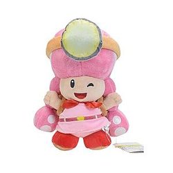 17cm Super Mario Toadette With Bag TTPM0204 Plush Toy