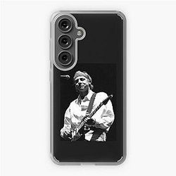 Mark Knopfler - Black and White Samsung Galaxy Soft Case