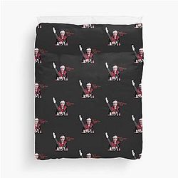 Dire Straits 04 UK rock group formed in London in 1977 by Mark Knopfler David Knopfler Duvet Cover
