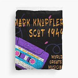 Mark Knopfler Scotland 1949 Music D54 Duvet Cover