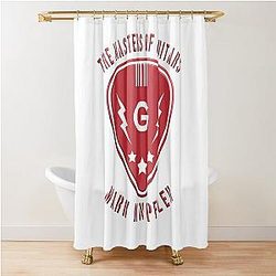 Mark Knopfler - Plectron D57 Shower Curtain