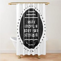 Mark Knopfler Scotland 1949 Music D64 Shower Curtain