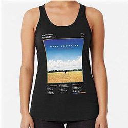 Mark Knopfler - Tracker Tracklist Album Racerback Tank Top