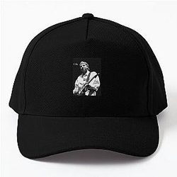 Mark Knopfler - Black and White Baseball Cap