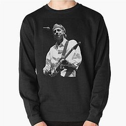 Mark Knopfler - Black and White Pullover Sweatshirt