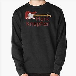 Mark Knopfler Red Stratocaster Guitar Classic Pullover Sweatshirt