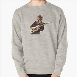 Mark Knopfler Dire Straits Guitar art Pullover Sweatshirt