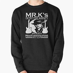 Dire Straits Inspired Mark Knopfler Private Investigations Pullover Sweatshirt