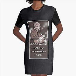 Mark Knopfler Graphic T-Shirt Dress