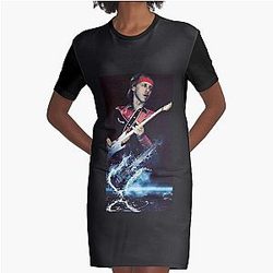 Mark Knopfler Classic Graphic T-Shirt Dress