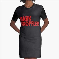 BEST SELLER Mark Knopfler Merchandise Graphic T-Shirt Dress
