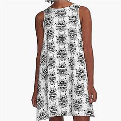 Mark Knopfler Scotland 1949 Music D154 A-Line Dress