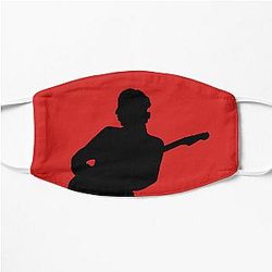 Mark Knopfler Dire Straits Silhouette - Black Flat Mask