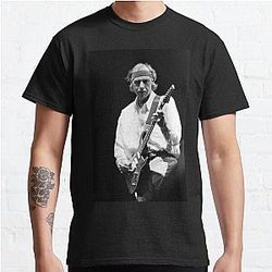 Mark Knopfler - Black and White Classic T-Shirt