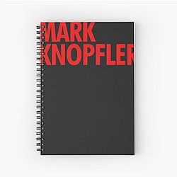 BEST SELLER Mark Knopfler Merchandise Spiral Notebook