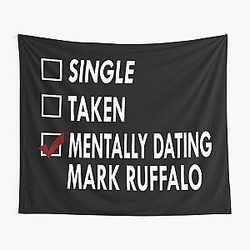 Mentally Dating Mark Ruffalo Tapestry