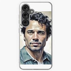 Portrait of Mark Ruffalo Samsung Galaxy Soft Case
