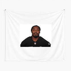 Offensive Commander Marshawn Lynch Tapestries