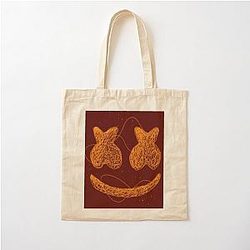 Marshmello  paint art Cotton Tote Bag
