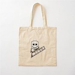 Dj Marshmello Special Edited Logo Cotton Tote Bag