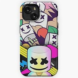 Electro Party Marshmellow iPhone Tough Case