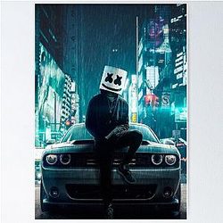Marshmello Cadillac Poster
