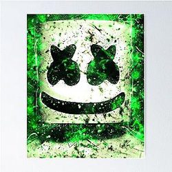 Exclusive Marshmello Merchandise for Fans of EDM and Stylish Streetwear Poster