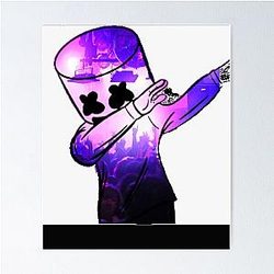 DJ Marshmello  Poster