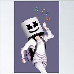 Marshmello    Design Poster