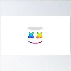 Marshmello  Illustration Poster