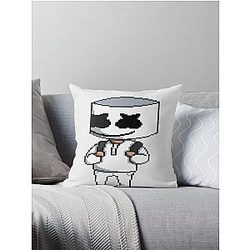 Marshmello  Throw Pillow