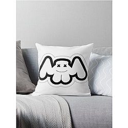 Marshmello  Wallpaper  Throw Pillow