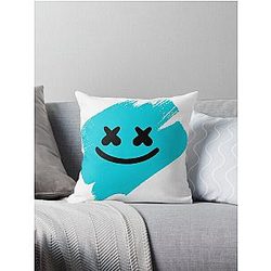Marshmello Throw Pillow