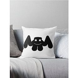 Art Marshmello    Throw Pillow