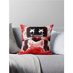 Music - Marshmello Throw Pillow