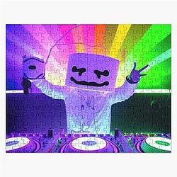 DJ Marshmello Dancing At The Tune Table Jigsaw Puzzle