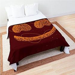 Marshmello  paint art Comforter