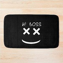 H! Boss Design Marshmello Classic  Bath Mat