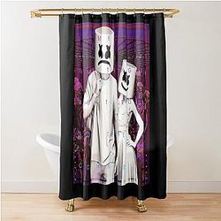 Music - Marshmello Shower Curtain