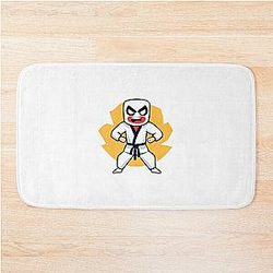 Marshmello Practices Judo Bath Mat