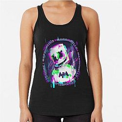 Marshmello  Hromatic Glitch Series Racerback Tank Top