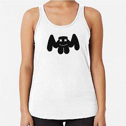 Art Marshmello    Racerback Tank Top
