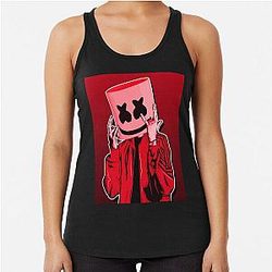 Music - Marshmello Racerback Tank Top